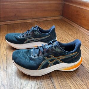 Asics GT 2000 12 Black and Orange Athletic Sneakers